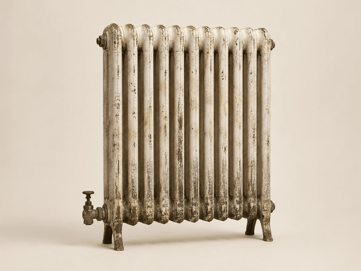 Radiateur Haussmannien Parisien — Avant rénovation