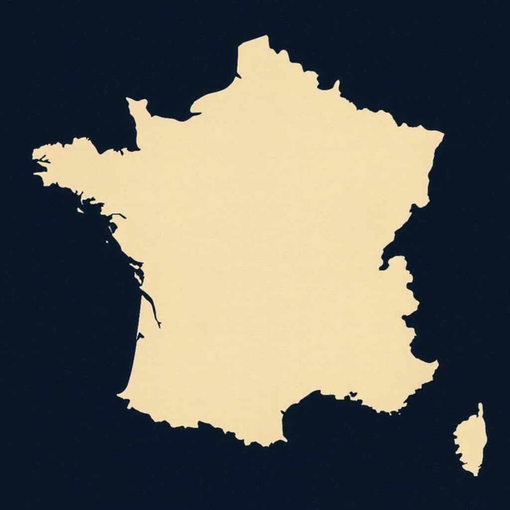 Carte de France avec localisation des ateliers AFR - Rénovation radiateurs fonte